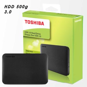 Disque dur externe HDD Toshiba 500 Go (USB)